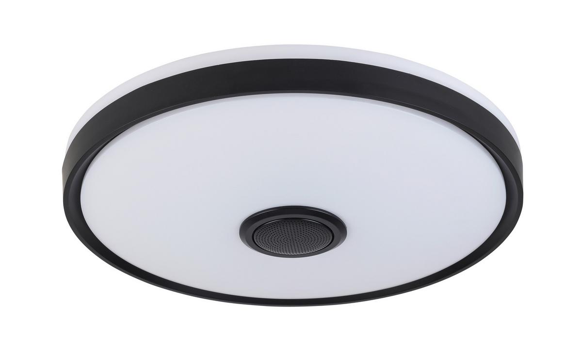 STROPNÉ LED SVIETIDLO MIRSADA -TUYA- - čierna/biela, kov/plast (42/8,5cm) - Premium Living