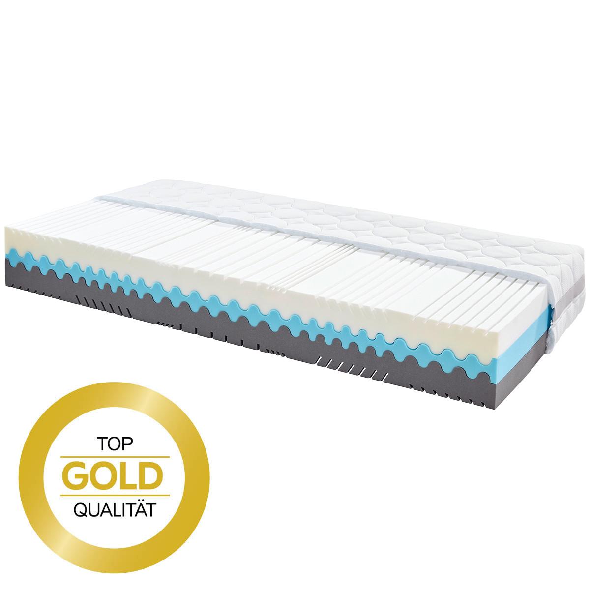 Matrace Silvy Deluxe 90x200cm, H3/ H4 - bílá, textil (90/200cm) - Primatex