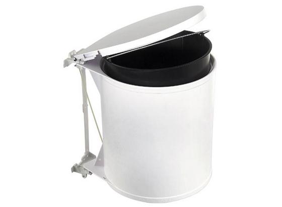 Abfalleimer Rund - Weiß, Basics, Kunststoff (32/31/27cm) Abfalleimer Rund - Weiß, Basics, Kunststoff (32/31/27cm)