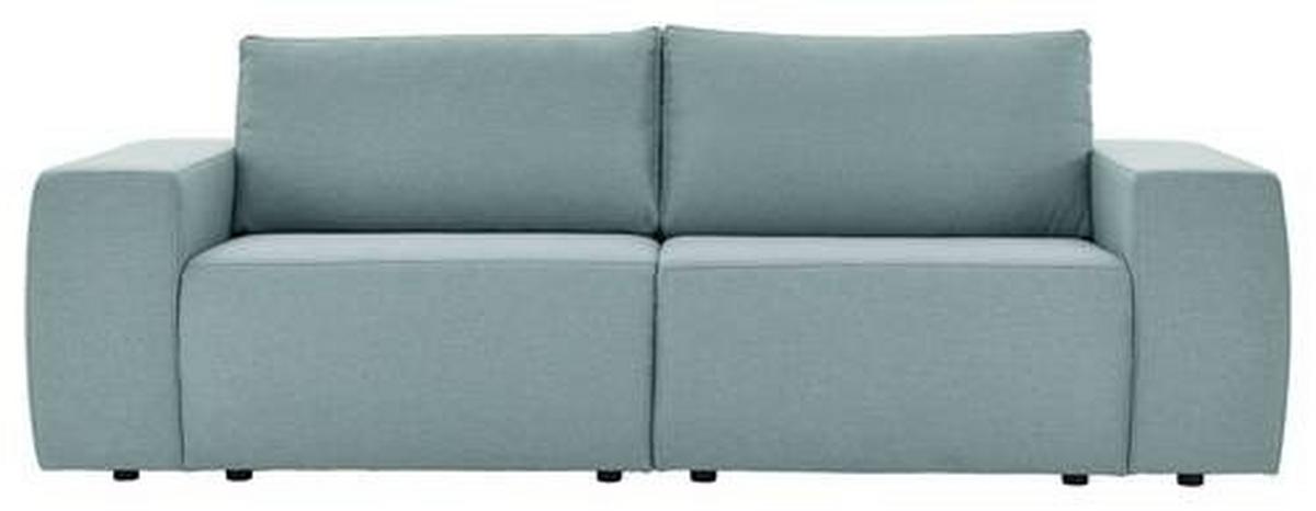 2-sitzer-sofa Looks Ii Hellblau - Schwarz/Hellblau, Design, Textil (242/87/89cm) - LOOKS by W.Joop