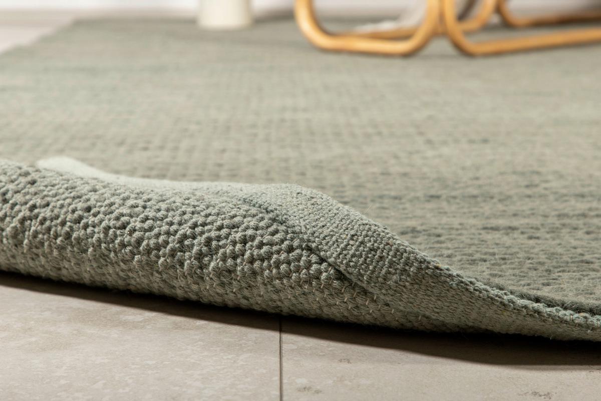 Flachwebteppich Marta - Grün, LIFESTYLE, Textil (200/300cm) - P & B