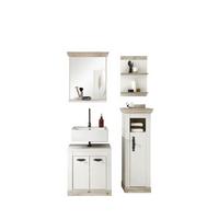 Badezimmer Florenz Pinienfarben B: 122cm - Pinienfarben, Design, Holzwerkstoff (122/200/46cm) - MID.YOU