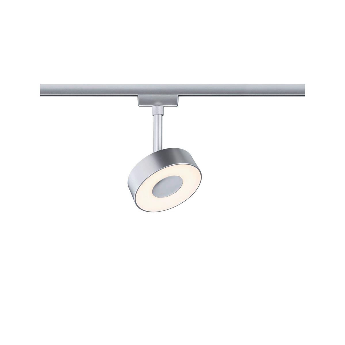 Schinensystem-Strahler 95587 Urail Spot Circle - Chromfarben, Basics, Kunststoff/Metall (10/13,5cm) - Paulmann