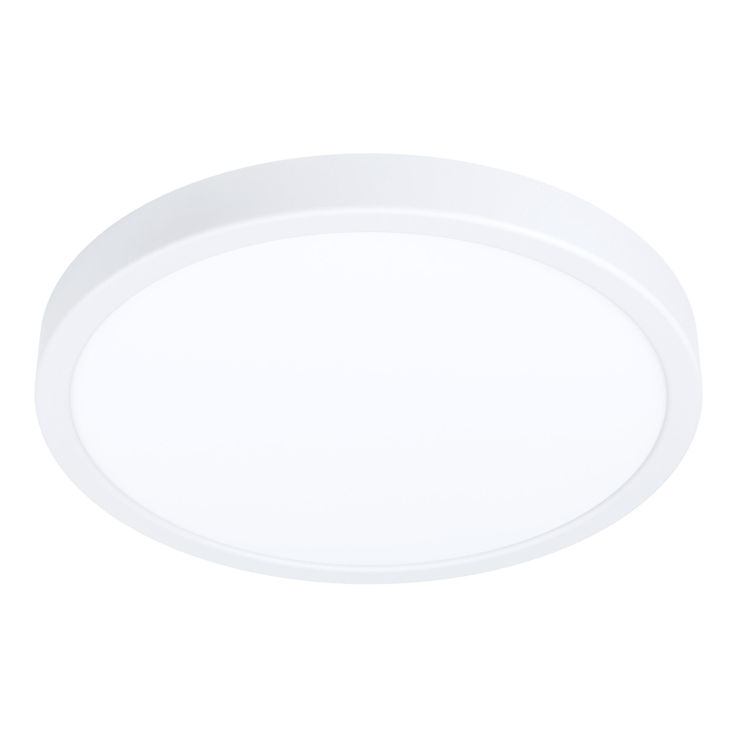 Aufbauleuchte 98843* Fueva-Z - Weiß, Basics, Kunststoff/Metall (28,5/2,8cm) - Eglo