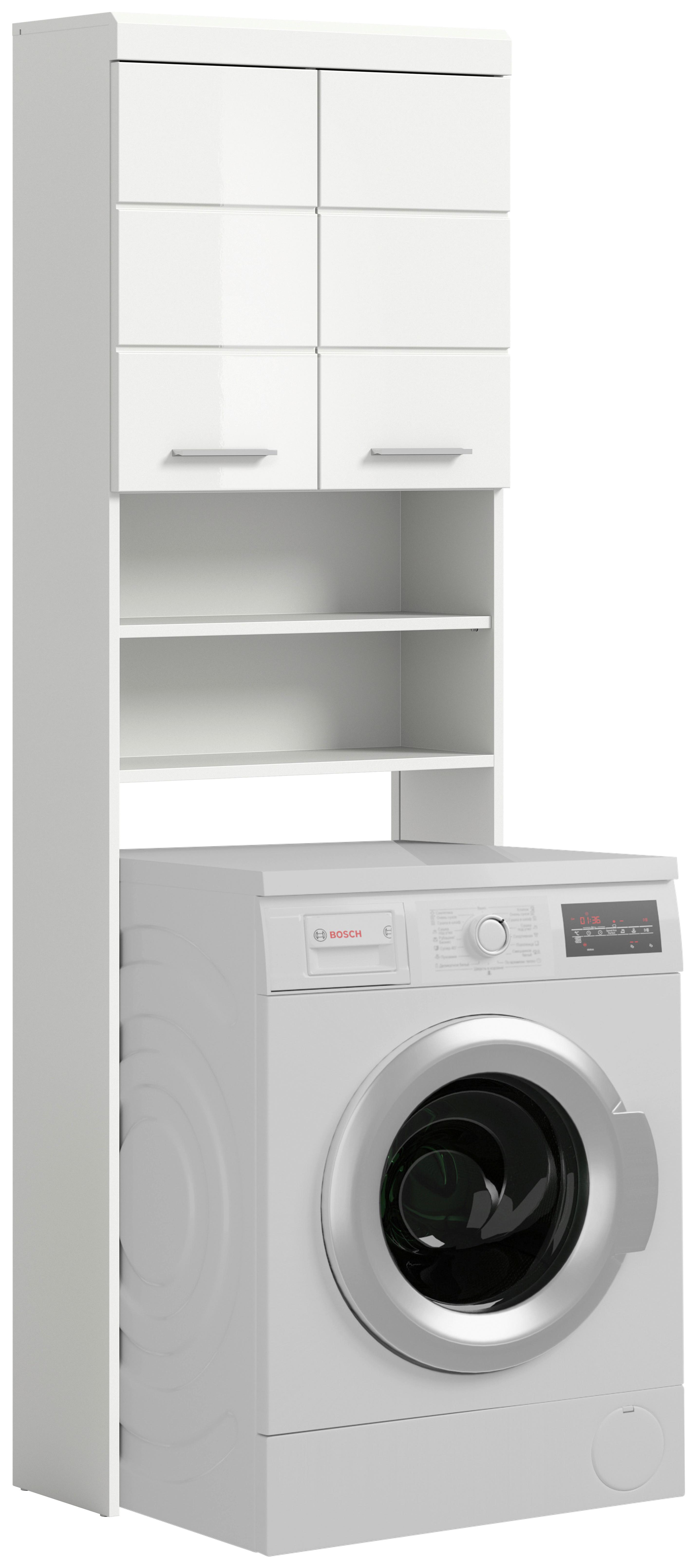 Waschmaschinenschrank Scout Weiß Hg  B: 63 cm