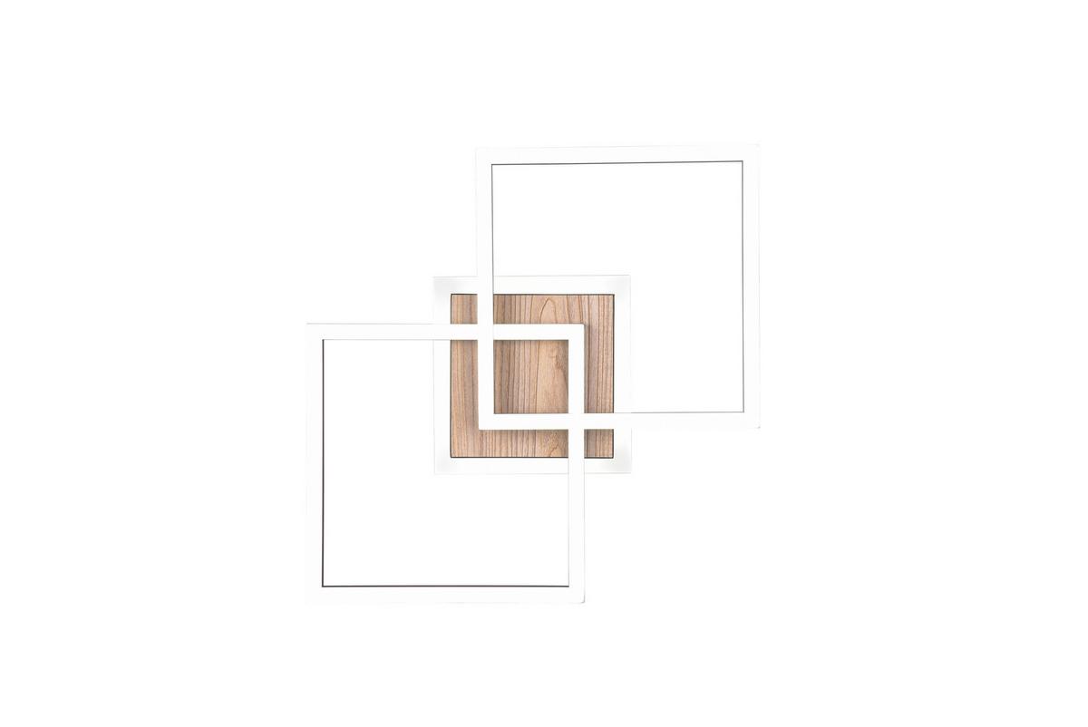 LED-Deckenleuchte R62793635 Giro - Braun, Basics, Kunststoff (57,5/35,5/8cm)