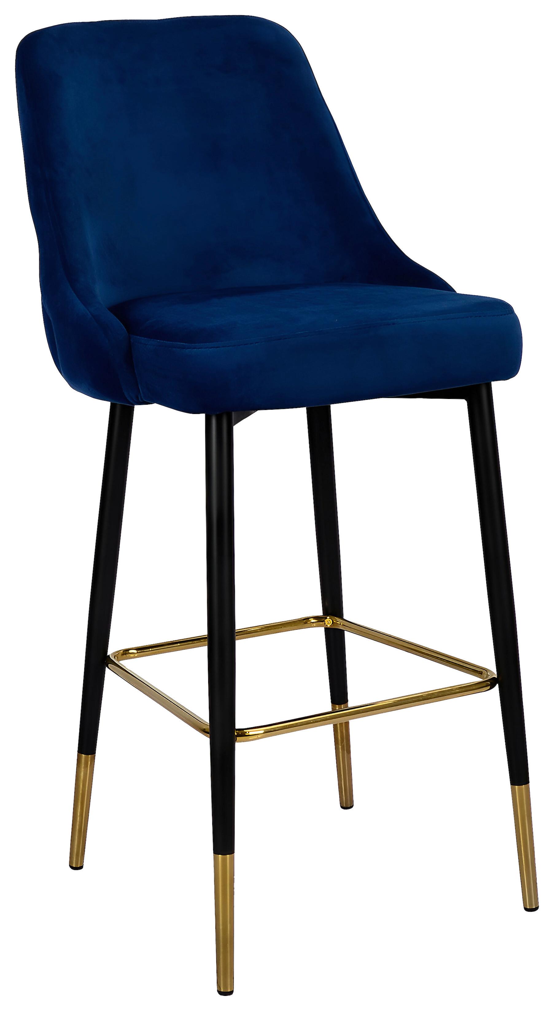 BAROVÁ STOLIČKA BLUE - Design (53/110/57cm) - Kayoom