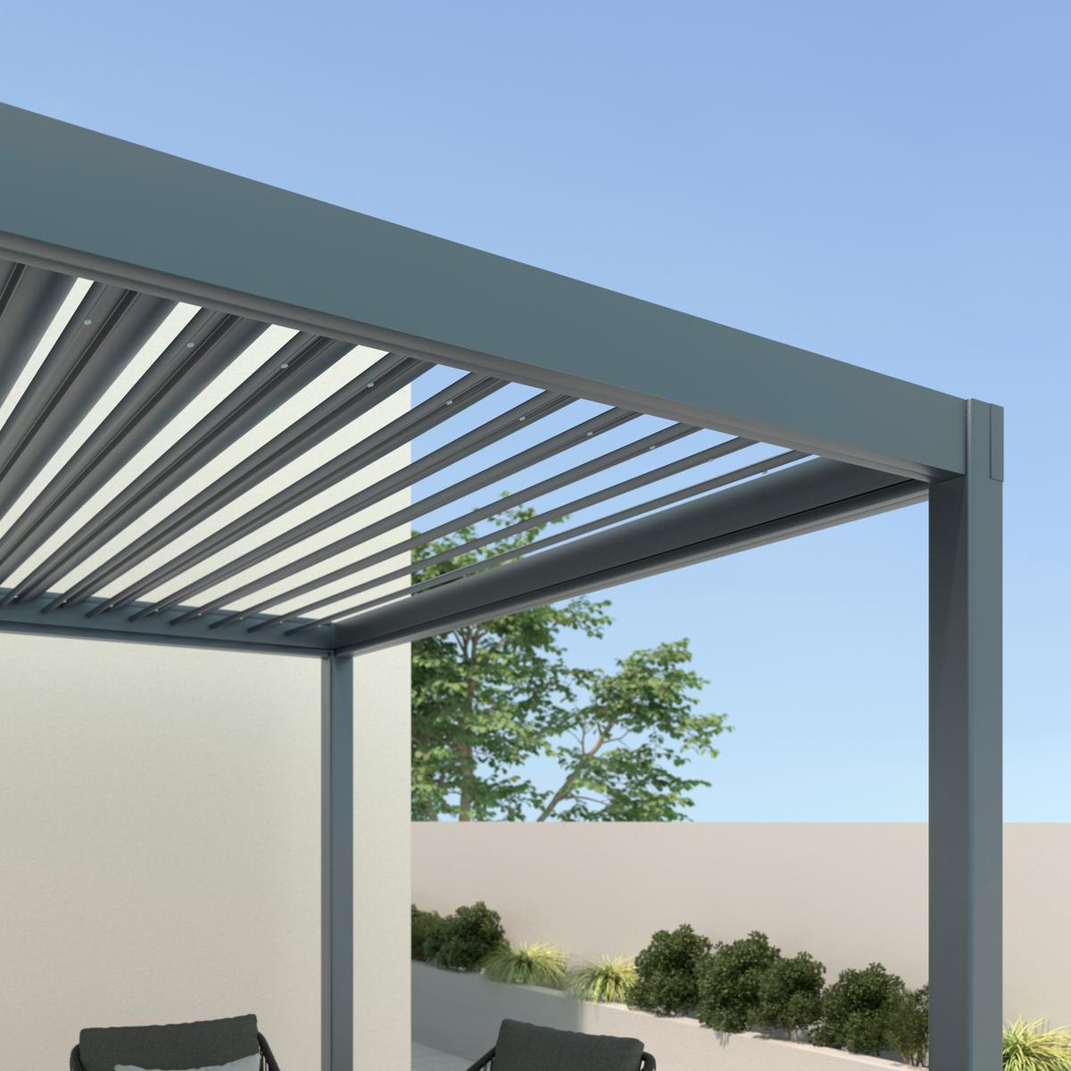 PAVILÓN PERI - čierna, Basics, kov (300/230/300cm) - Mömax