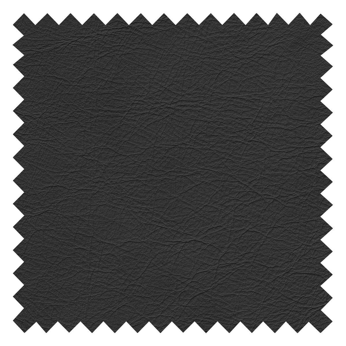 Ecksofa Spring, Schwarz S: 250x273 cm - Schwarz, Design, Leder (250/273cm) - Livetastic