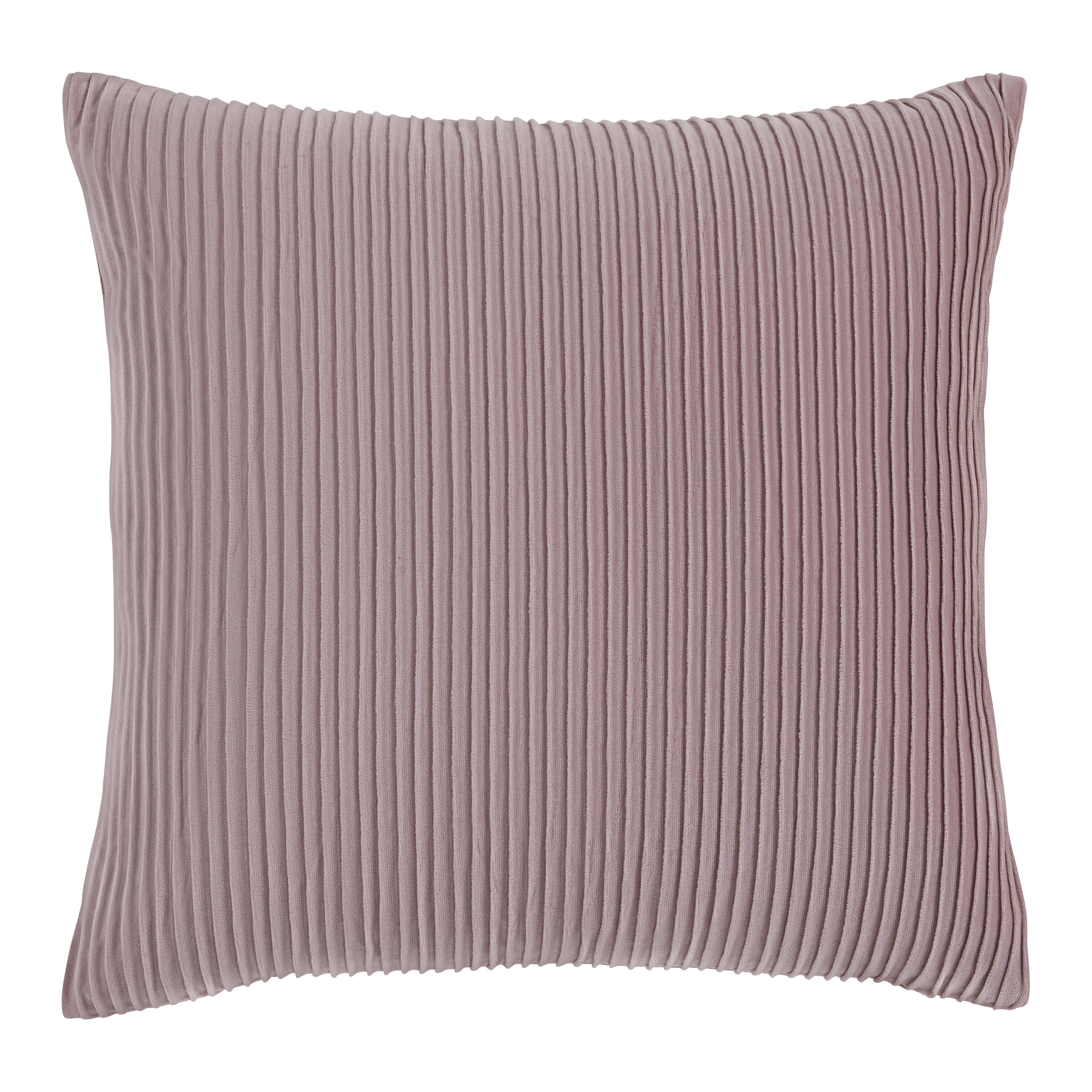 DEKORAČNÝ VANKÚŠ MELANIA - hnedofialová, Romantik / Landhaus, textil (45/45cm) - Modern Living