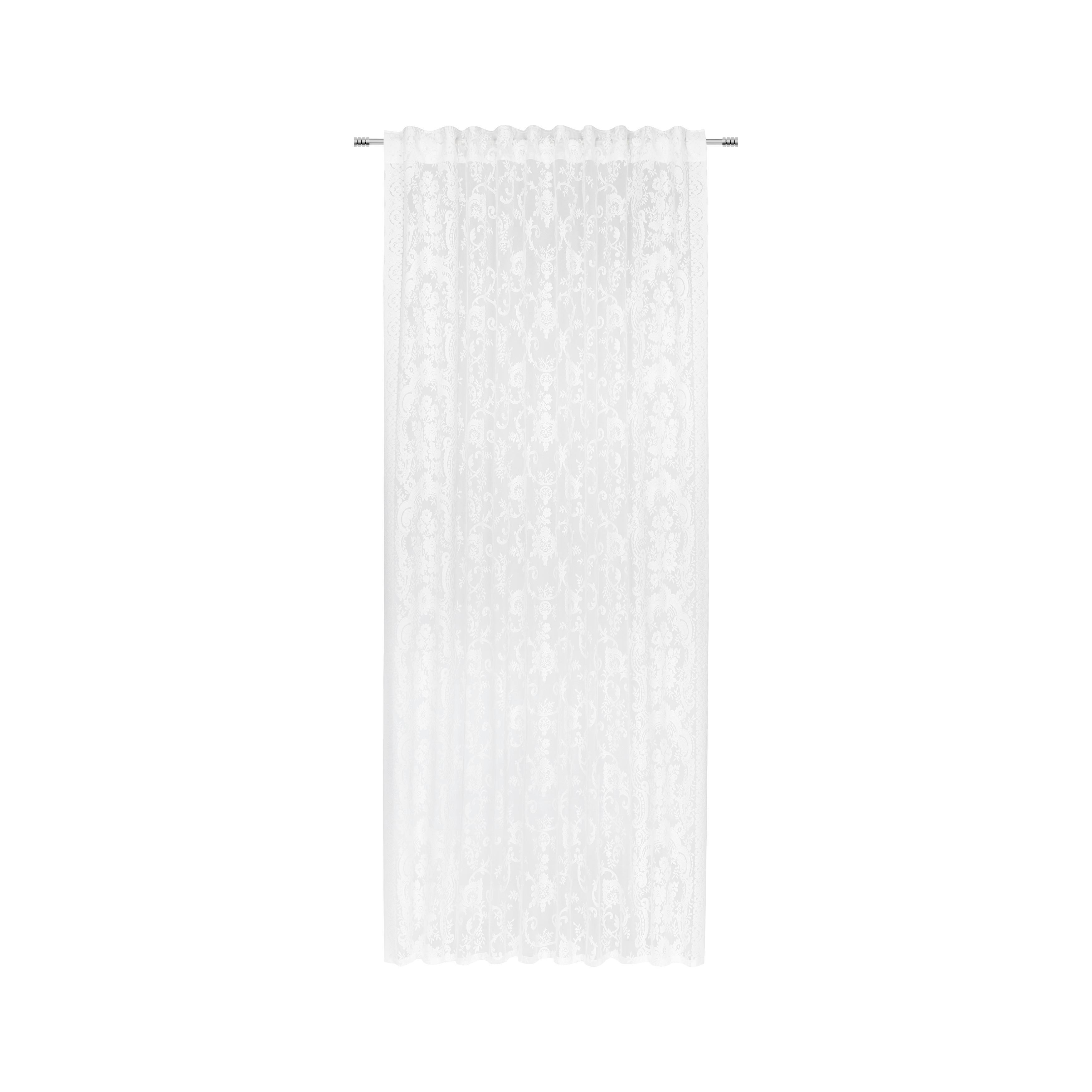 Hotový Závěs Carmen, 140/245 Cm - bílá, textil (140/245cm) - Modern Living