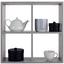 Hängeregal Alex 60x60cm, Betonoptik Hell Dekor - Grau, MODERN, Holzwerkstoff (60/60/18cm) Hängeregal Alex 60x60cm, Betonoptik Hell Dekor - Grau, MODERN, Holzwerkstoff (60/60/18cm)