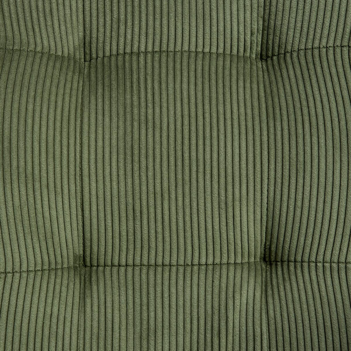 Armlehnstuhl Nizza - Schwarz/Grün, LIFESTYLE, Textil/Metall (60/94/64cm) - MID.YOU