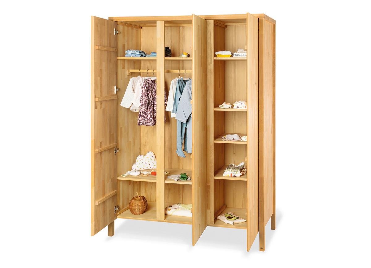 Babyzimmer 102101xg Enno - Buchefarben, Natur, Holz - Pinolino