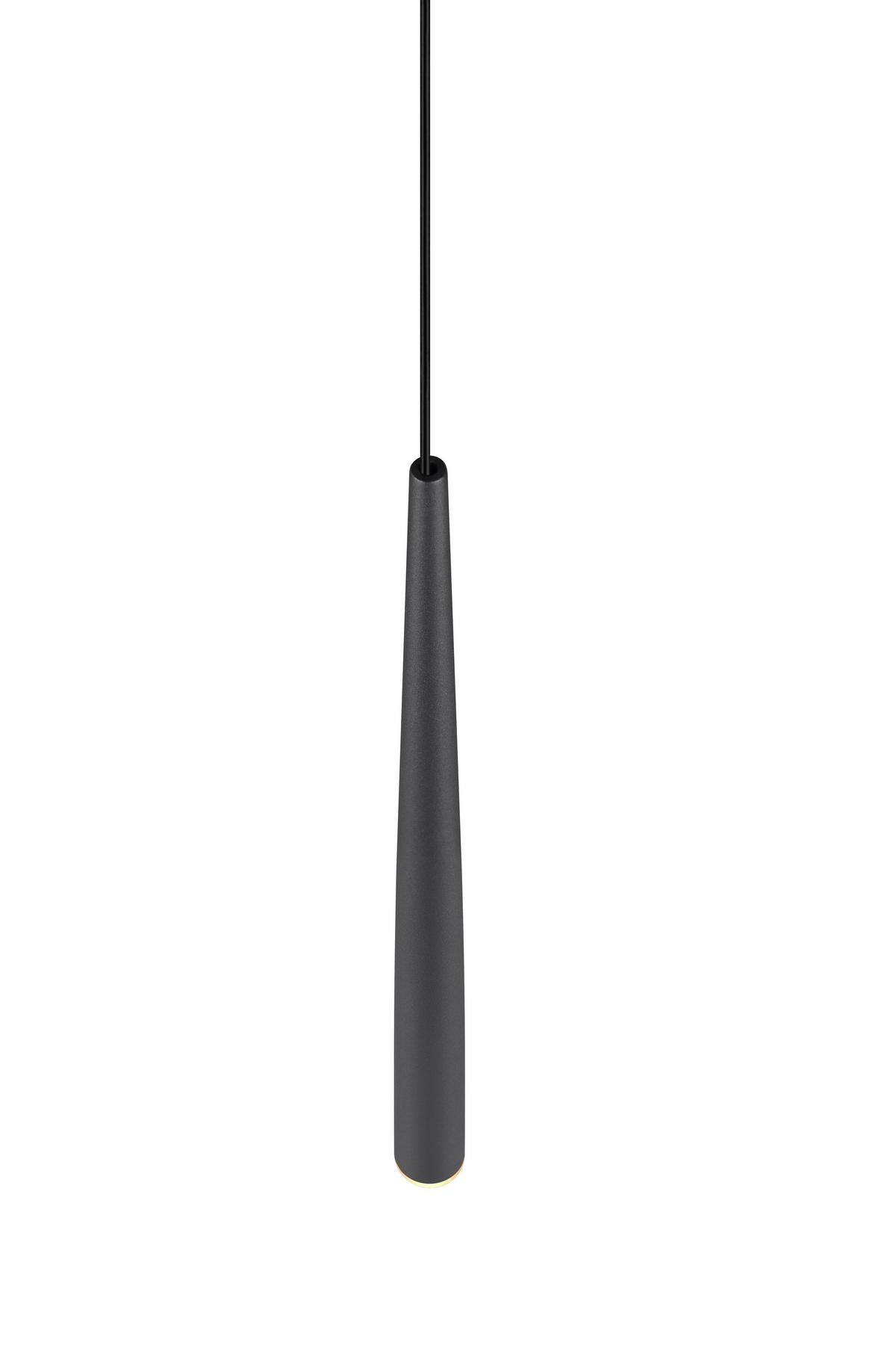 LED-Hängeleuchte 354810132 Cala - Schwarz, Design, Metall (14/150cm) - Trio Leuchten