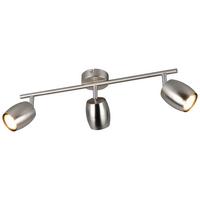 Strahler Greta - Nickelfarben, KONVENTIONELL, Kunststoff/Metall (56/15,5/8cm) - Luca Bessoni