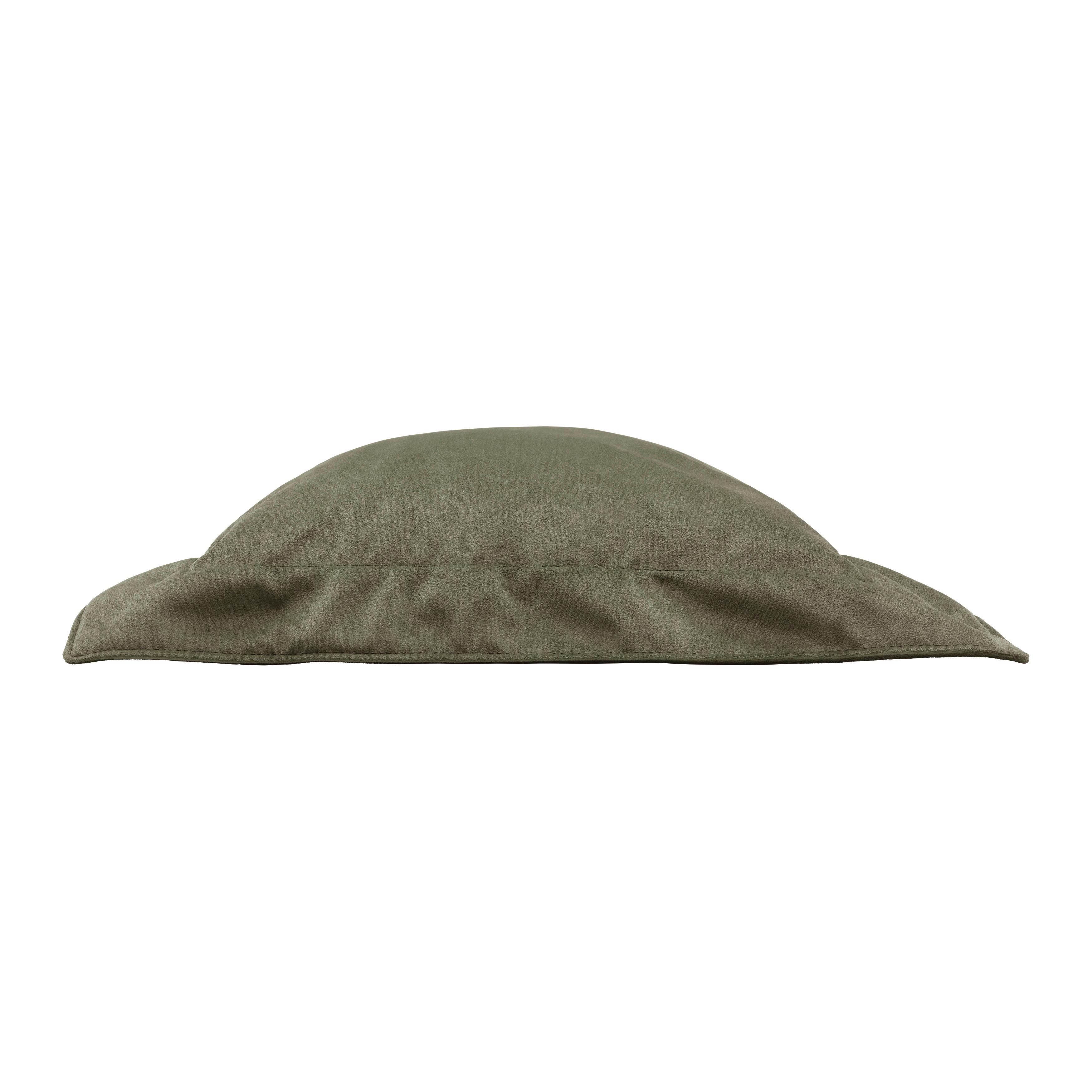 Vankúš na sedačku TRENDY, olivovozelená, cca.40x40 cm - olivovozelená, Modern, textil (40/40cm) - Premium Living