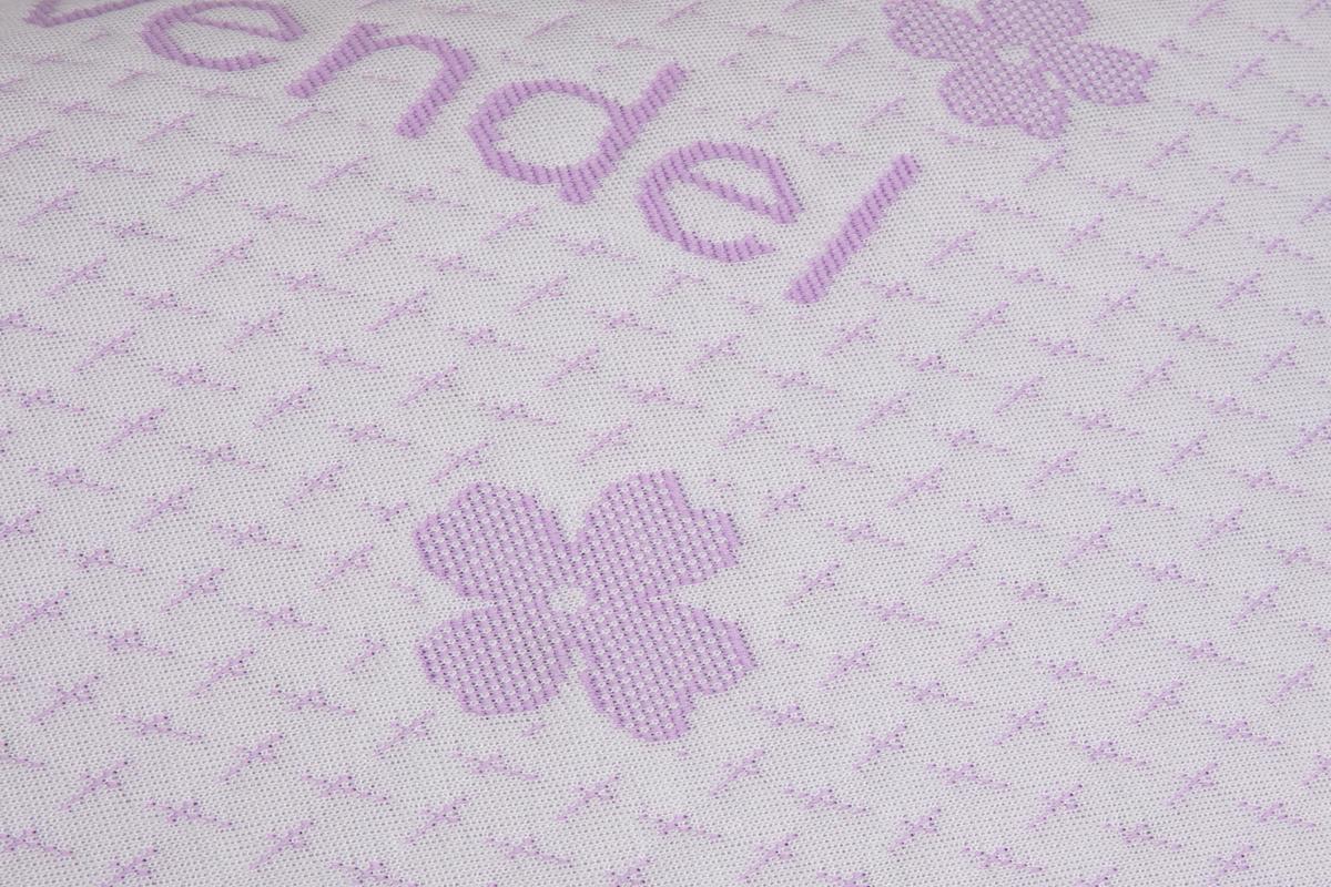Nackenkissen Violet - Weiß, KONVENTIONELL, Textil (50/30/12cm) - Ele