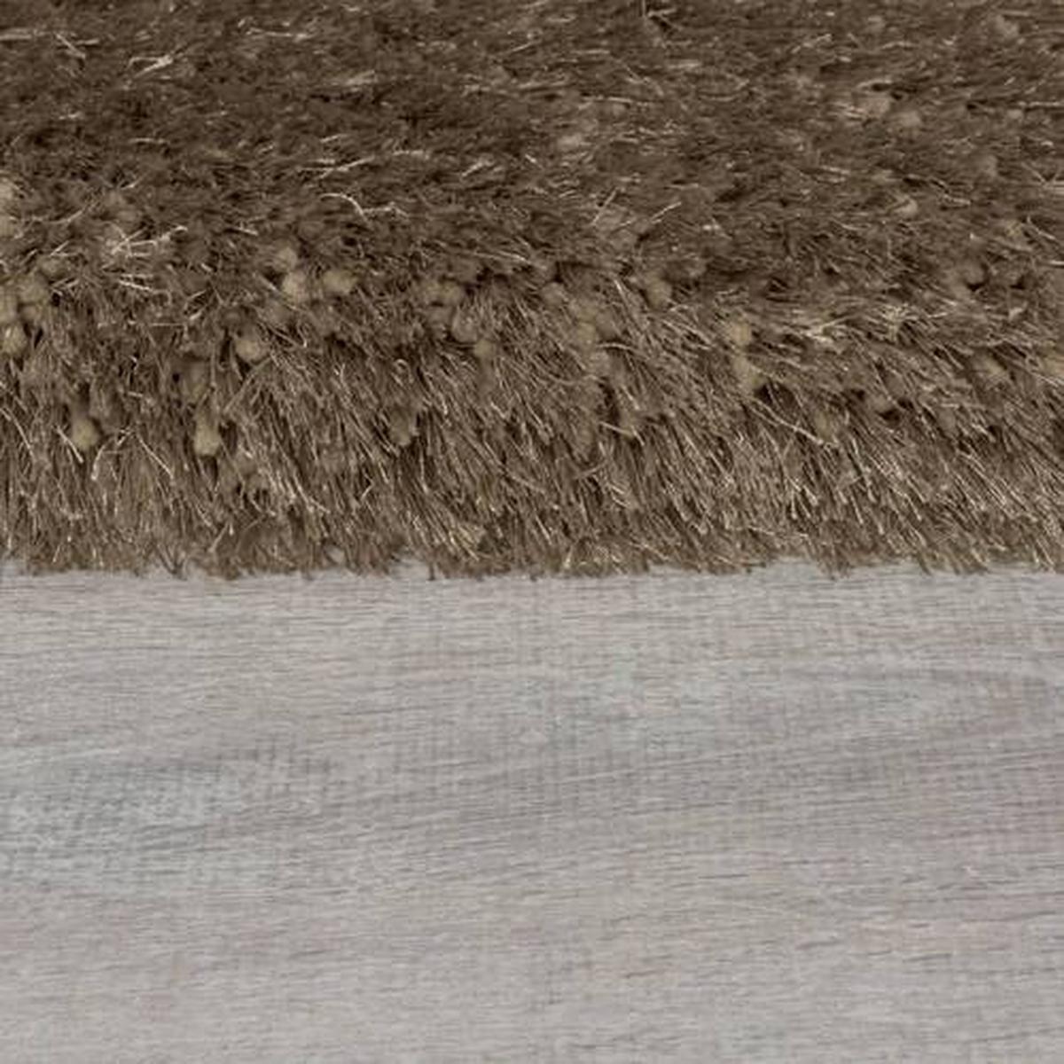 Shaggy Pearl Teppich Braun 120x170 - Beige/Mokka, Basics, Textil (120/170cm)