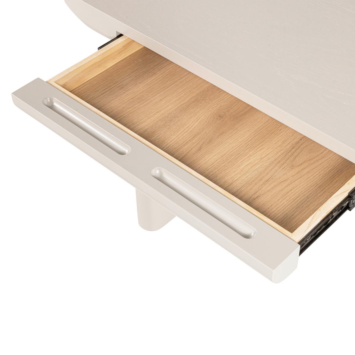 SCHREIBTISCH Mael, Grau B: 120 cm - Grau, Design, Holzwerkstoff (120/50/75cm) - Livetastic