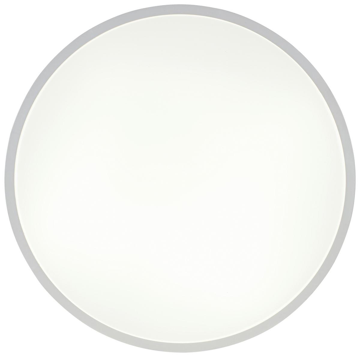 Led-deckenleuchte, 4000k Cesur - Weiß, Basics, Kunststoff/Metall (39,2/4,2cm) - Luca Bessoni