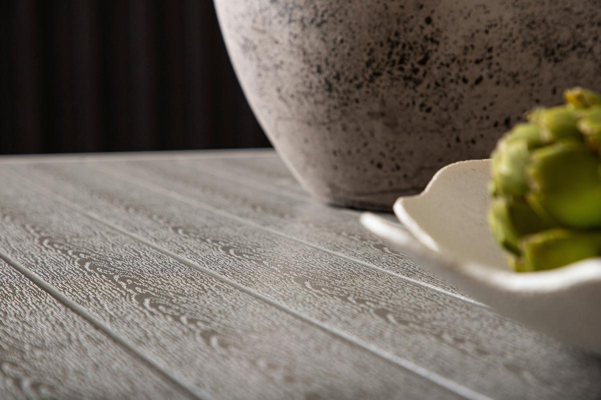 Gartentisch Break Aluminium L: 150cm - Weiß/Grau, KONVENTIONELL, Holz/Metall (150/90/75cm) - Gardenson