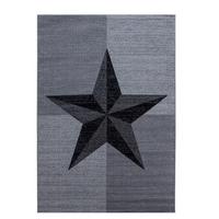 Webteppich Plus - Grau, Basics, Textil (140/200cm) - Novel