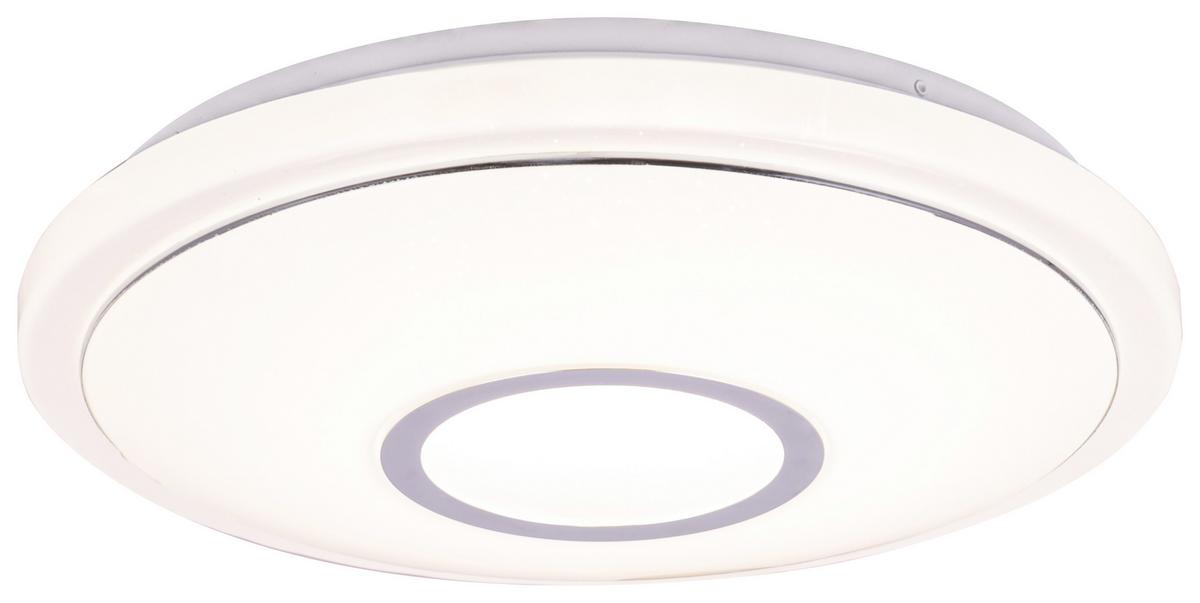 Led-deckenleuchte Connor Ø 40 Cm Mit Smart-Steuerung - Basics, Kunststoff/Metall (40/6,5cm) - Globo