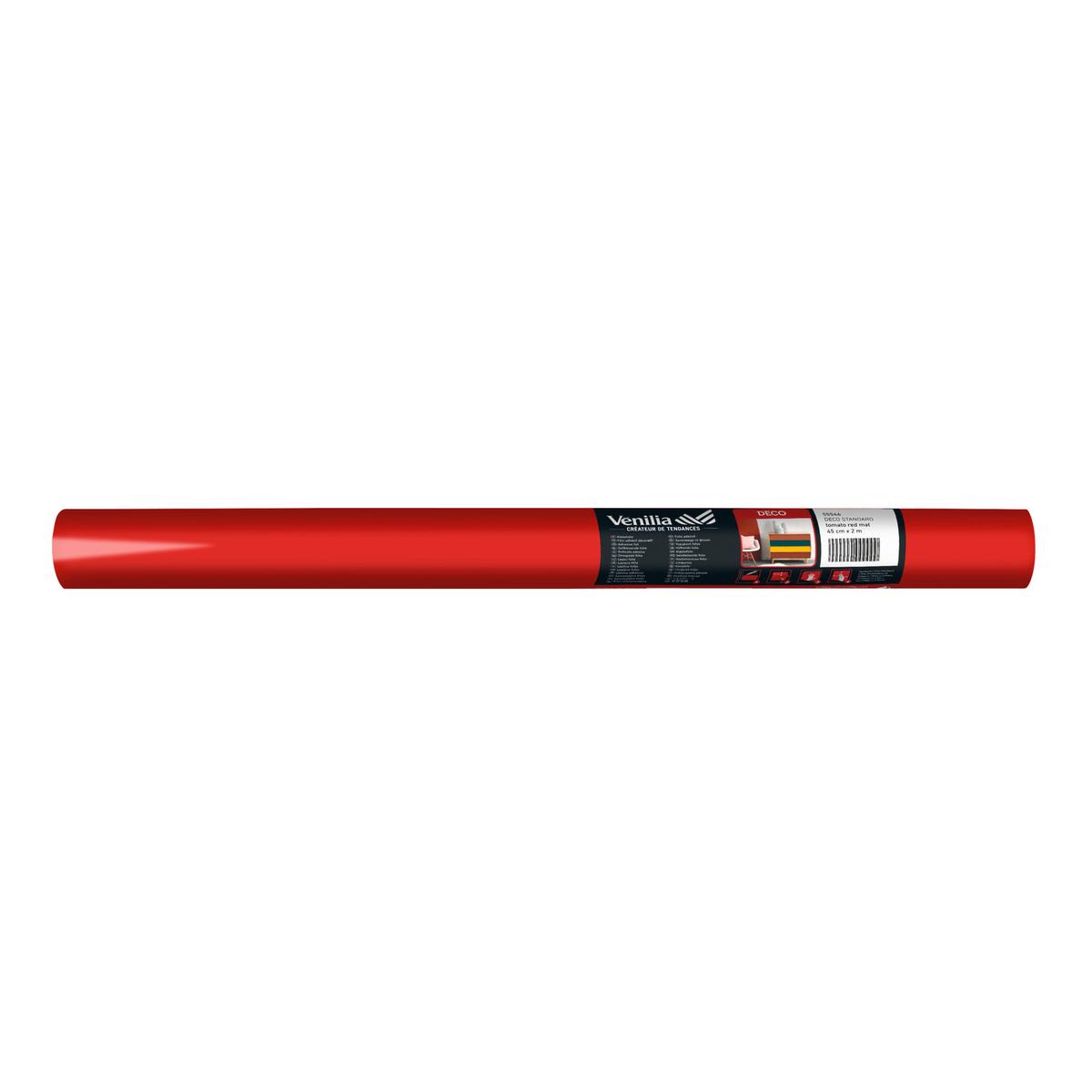 Klebefolie 55546 Klebefolie Deko Standard - Rot, Basics, Kunststoff (45/200cm) - Windhager
