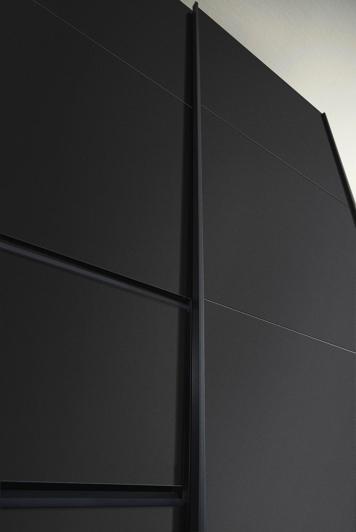 Schwebetürenschrank Stoke Grau/grau-Metallic B: 131 Cm - Grau, MODERN, Holzwerkstoff (131/210/59cm) - Rauch Möbel