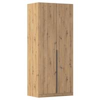 Drehtürenschrank Alabama Eiche Dekor B: 91 Cm - Eiche Artisan, MODERN, Holzwerkstoff (91/229/54cm) - Rauch Möbel