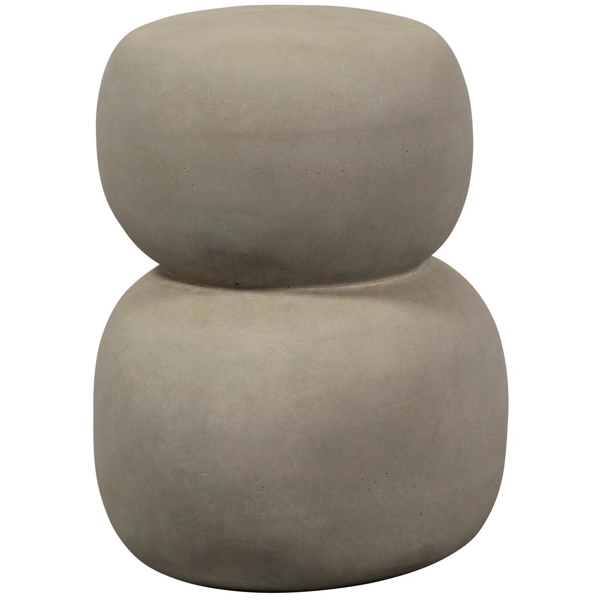 Couchtisch Oda Graugrün L: 41 cm - Graugrün, Design, Glas (41/35/47cm) - Livetastic