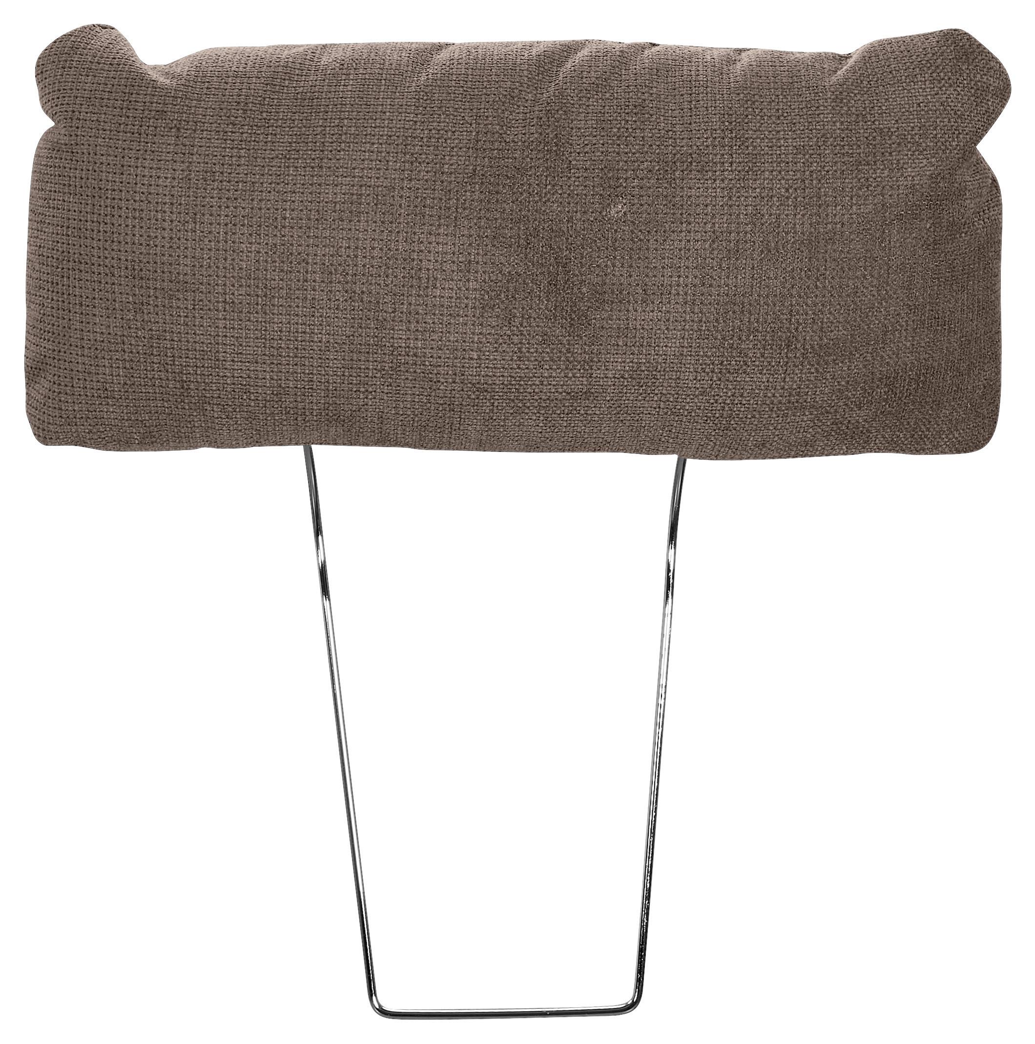 Kopfstütze Seaside Braun B: 54 Cm - Braun, KONVENTIONELL, Textil (54/60/18cm) - Luca Bessoni