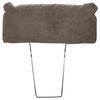 Kopfstütze Seaside Braun B: 54 cm - Braun, KONVENTIONELL, Textil (54/60/18cm) - MID.YOU