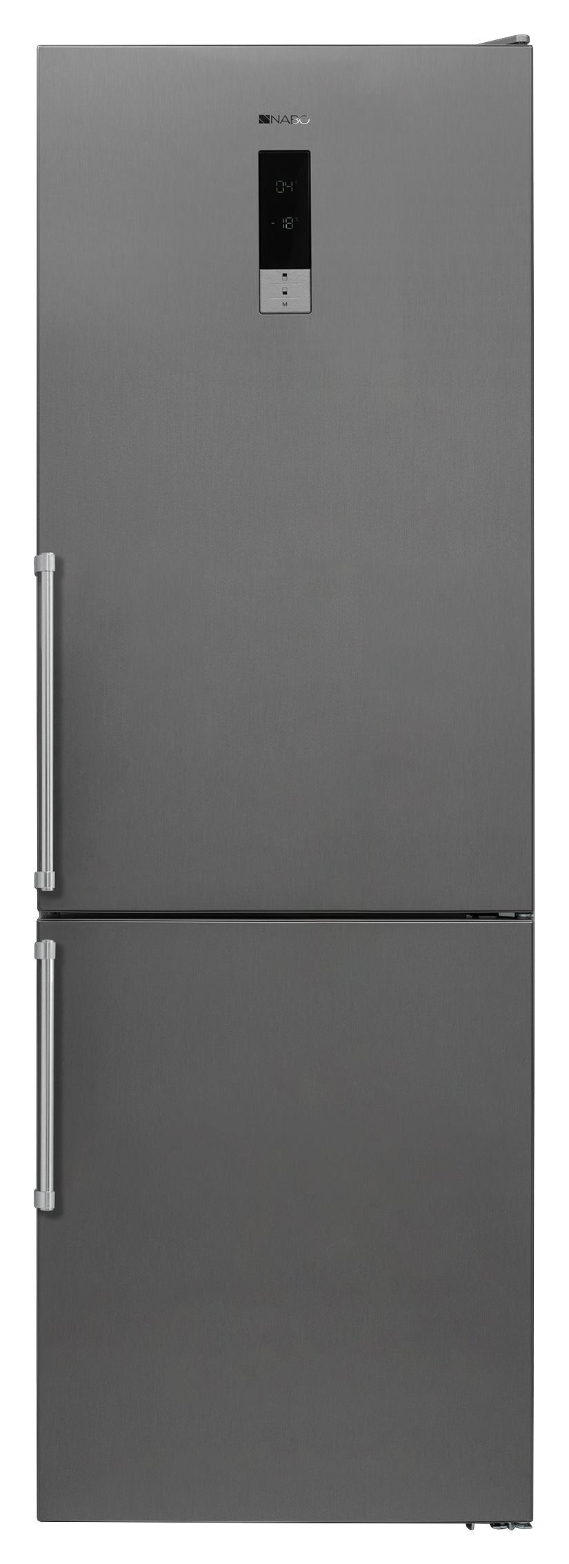 Kühl-gefrier-kombination Kgk 3240 - Edelstahlfarben, KONVENTIONELL (60/186/65cm)