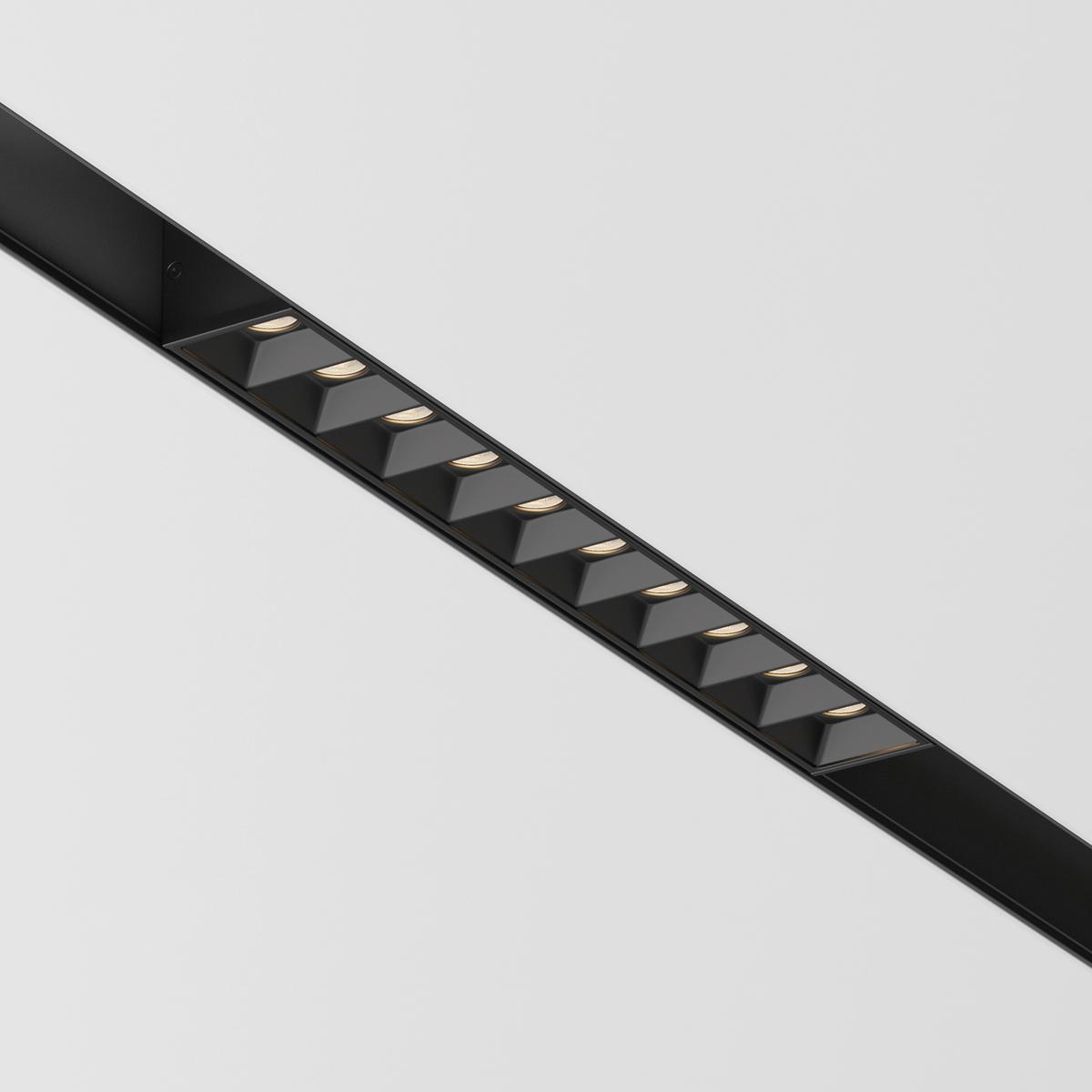 Schienensystem-Strahler Points - Schwarz, Basics, Metall (3,4/6,8/27cm) - MAYTONI