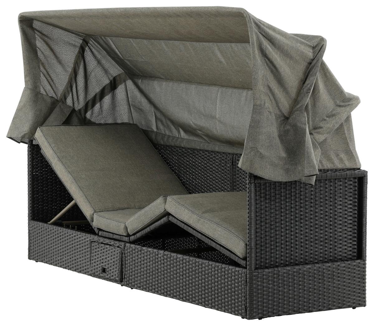 Sonnenliege Nopy - KONVENTIONELL (200/135/60cm) - Gardenson
