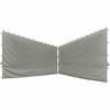 Pavillon-Seitenteil Berlino 300x256 cm, Blickdicht - Grau, KONVENTIONELL, Textil (300/256cm) - Siena Garden