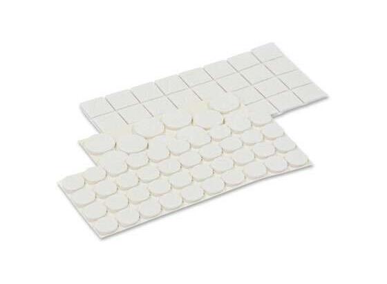 Filzgleiter-Set 88-teilig - Weiß, Textil (0cm) - Homezone Filzgleiter-Set 88-teilig - Weiß, Textil (0cm) - Homezone
