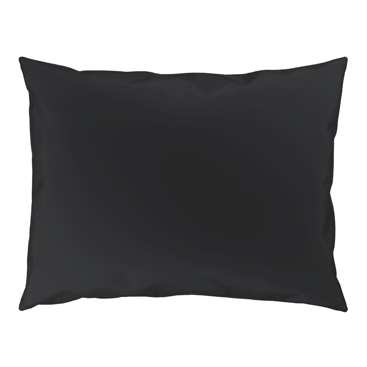 Bettwäsche 140x200 Cm Lydia Satin, Schwarz - Schwarz, MODERN, Textil - Luca Bessoni