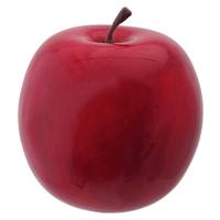 Dekoapfel Rot Kunststoff Stehend für Indoor - Rot, KONVENTIONELL, Kunststoff (6,5cm)