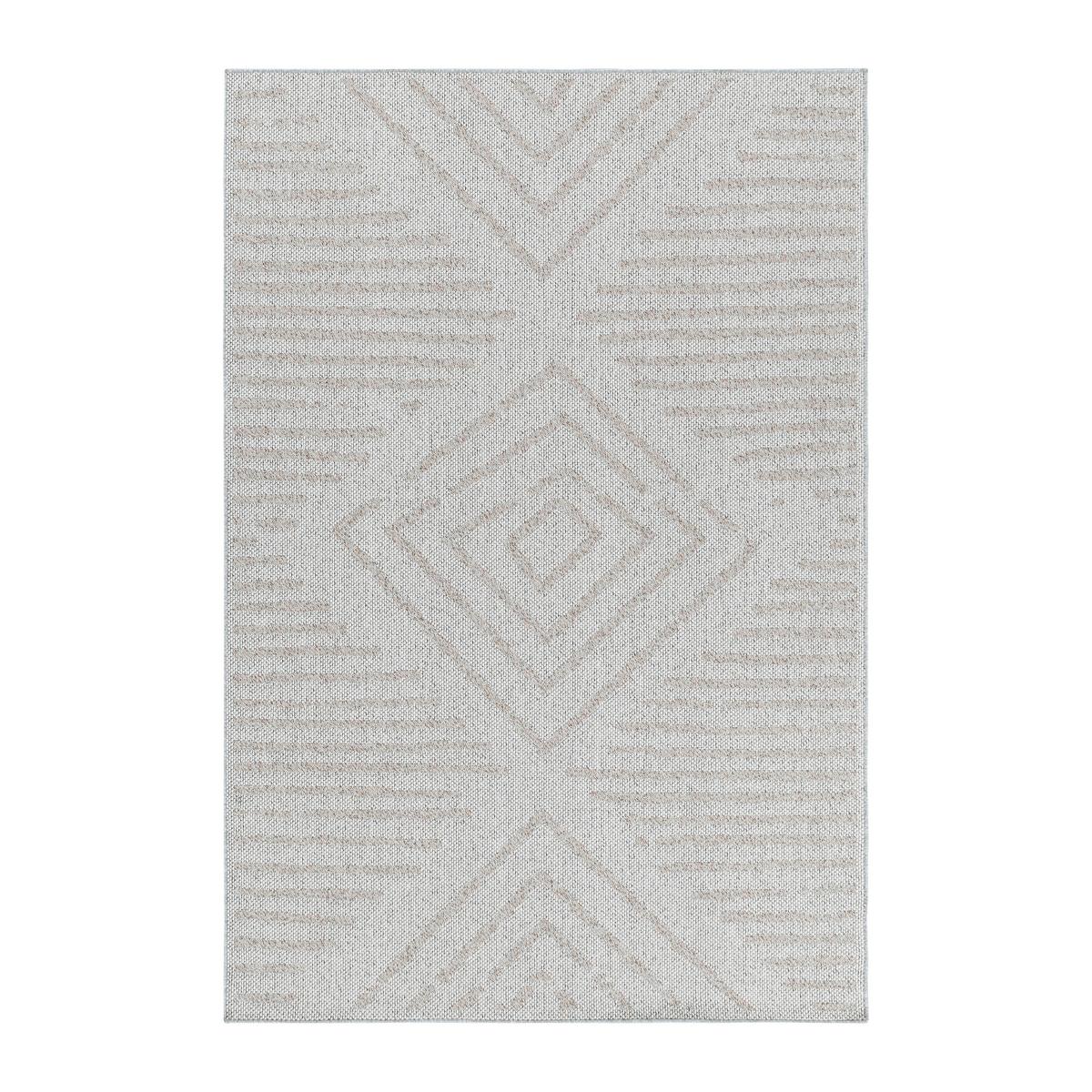 Flachwebteppich Aruba - Pink, Design, Textil (80/250cm) - Novel