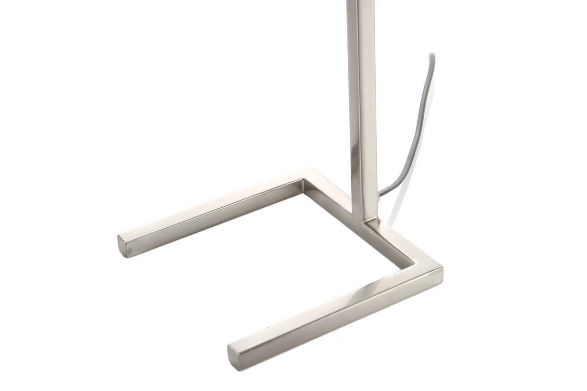 Tischleuchte Bruna 125 Silber - Silberfarben, Trend, Metall (19/50/19cm) - Kayoom