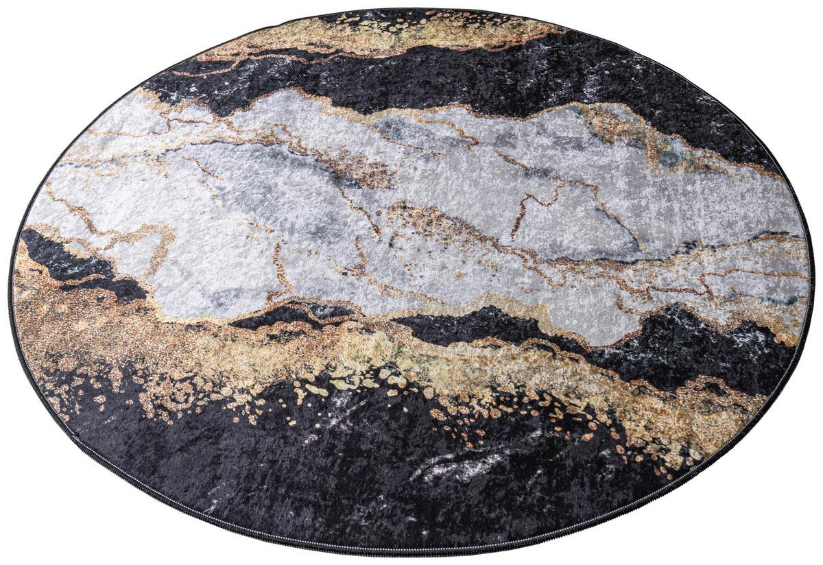 Szőnyeg Zephy Átmérő Kb. 120cm - színes, Basics, textil (120cm) - Luca Bessoni