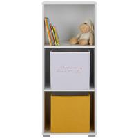 STOJACÍ REGÁL WHITE - bílá, kompozitní dřevo (47/119/42cm)