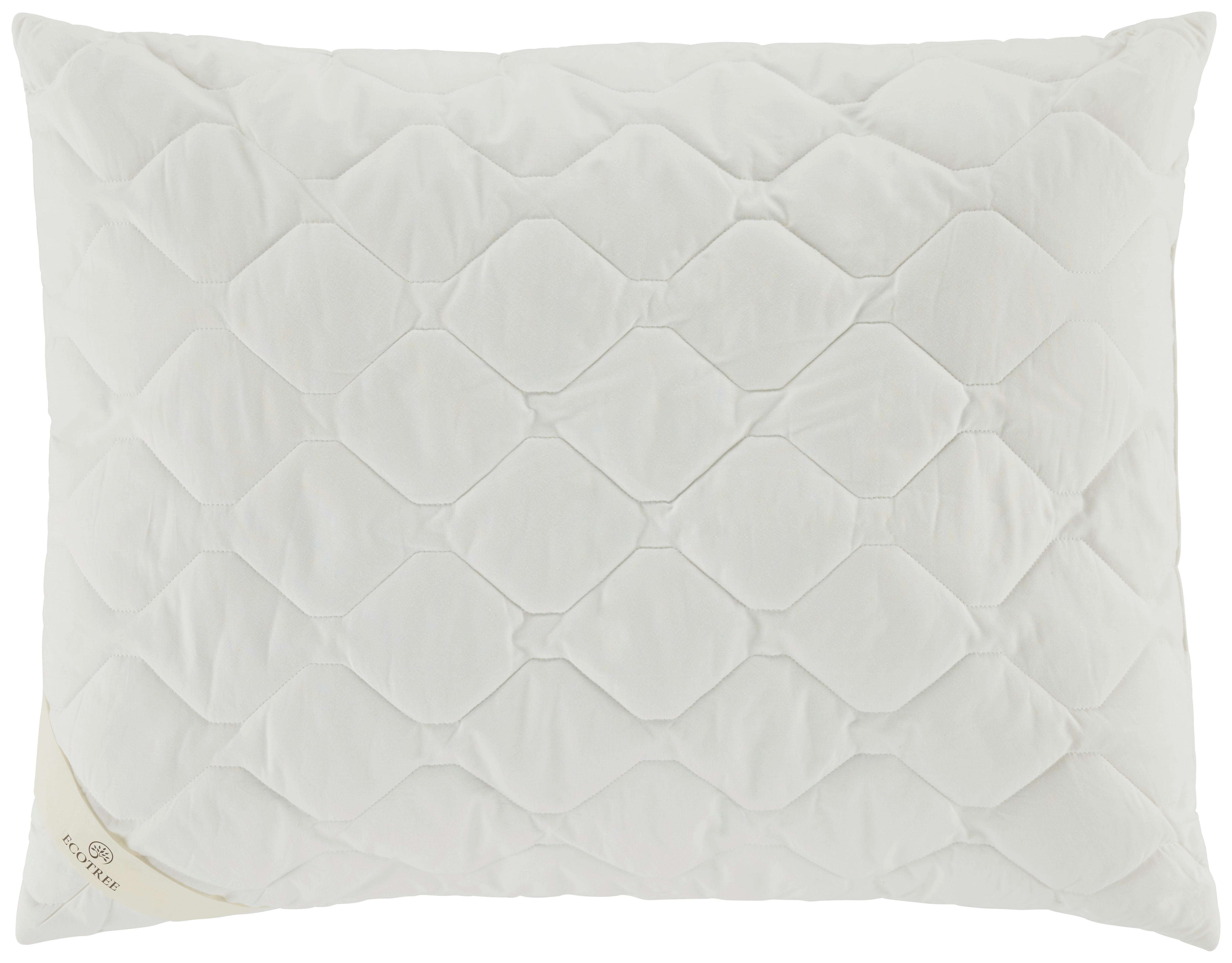 Vankúš Pod Hlavu Green Concept - biela, Moderný, textil (70/90cm) - ecoTree