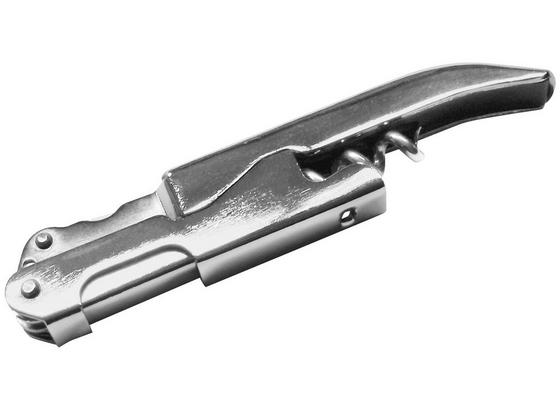 Korkenzieher L: 12 cm - Silberfarben, KONVENTIONELL, Metall (12cm) - Fackelmann Korkenzieher L: 12 cm - Silberfarben, KONVENTIONELL, Metall (12cm) - Fackelmann