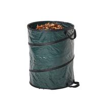Gartenabfallsack Poppi 160 L Ø 55 cm, Reißfest U. Faltbar - Grün, Kunststoff (55cm) - Homezone