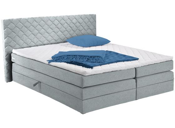 Boxspringbett Allegra 160x200 Pastellblau - Pastellblau/Schwarz, KONVENTIONELL, Holz/Holzwerkstoff (160/200cm) Boxspringbett Allegra 160x200 Pastellblau - Pastellblau/Schwarz, KONVENTIONELL, Holz/Holzwerkstoff (160/200cm)