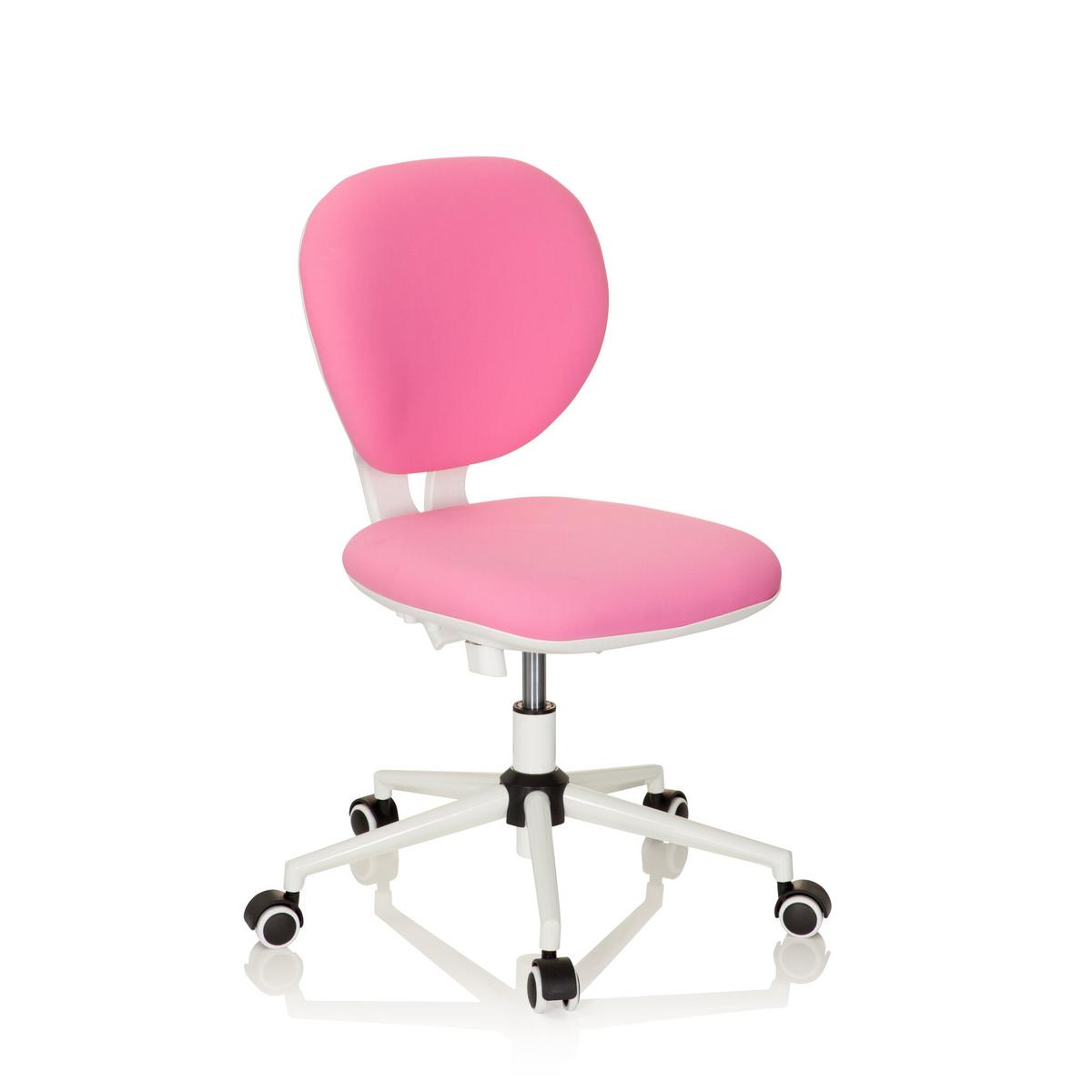 Jugenddrehstuhl Kid Vivo Stoff Pink - Pink, Basics, Kunststoff (43/82-95/56cm) - MID.YOU